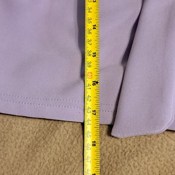 ShoSho High-waisted Sculpting Shorts with Tie Belt.. Size MD.. Lavender.. - Picture 7 of 7